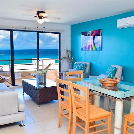 Ocean View Apartment, Best Beach Area, 3 Bedrooms Cancún Exteriör bild