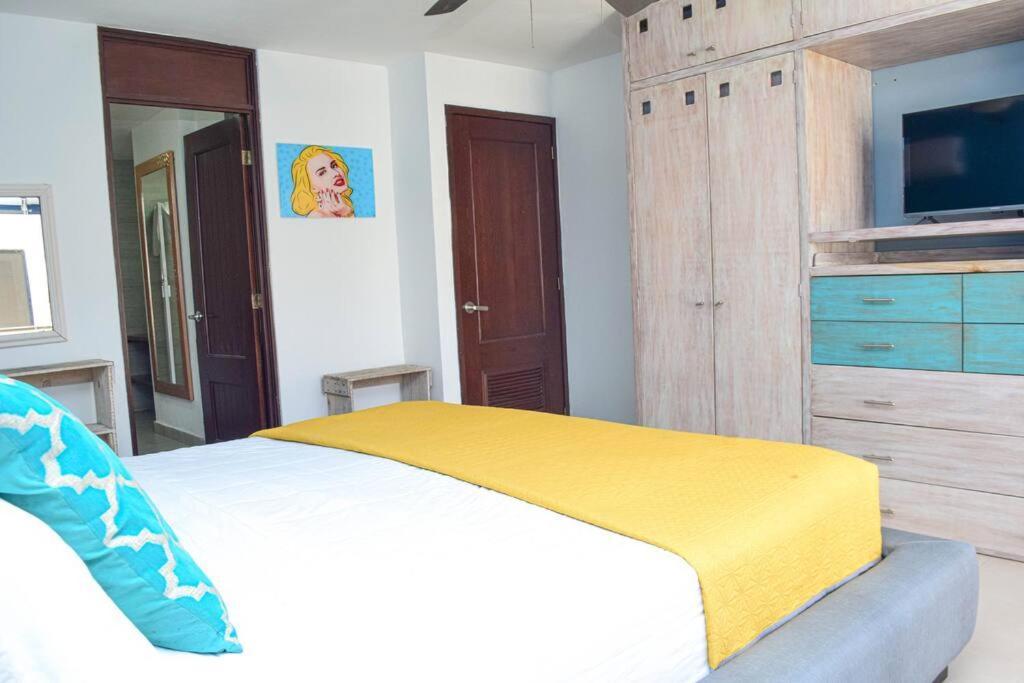 Ocean View Apartment, Best Beach Area, 3 Bedrooms Cancún Exteriör bild
