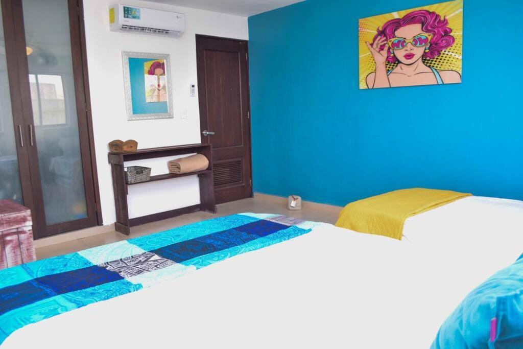 Ocean View Apartment, Best Beach Area, 3 Bedrooms Cancún Exteriör bild