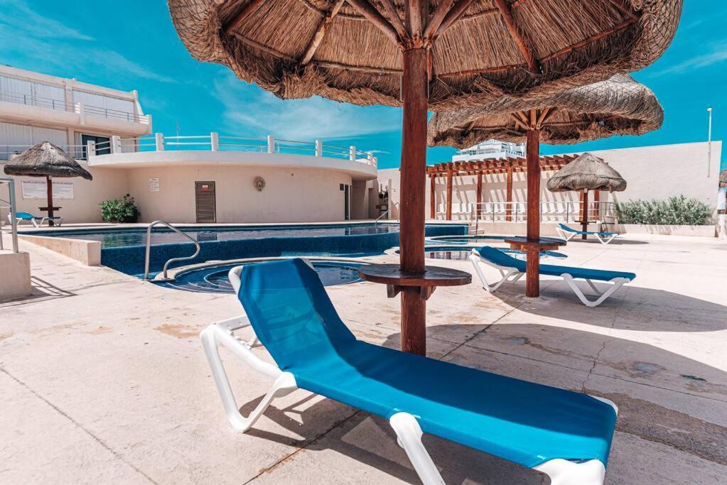Ocean View Apartment, Best Beach Area, 3 Bedrooms Cancún Exteriör bild