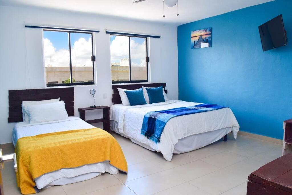 Ocean View Apartment, Best Beach Area, 3 Bedrooms Cancún Exteriör bild