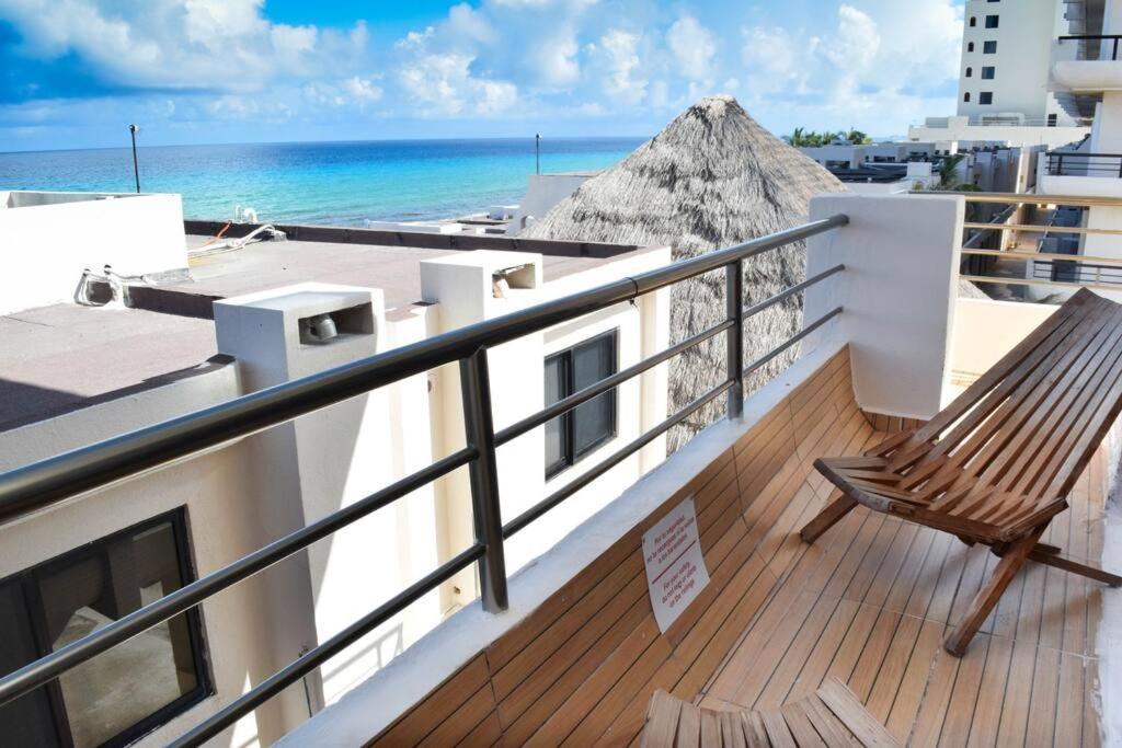Ocean View Apartment, Best Beach Area, 3 Bedrooms Cancún Exteriör bild