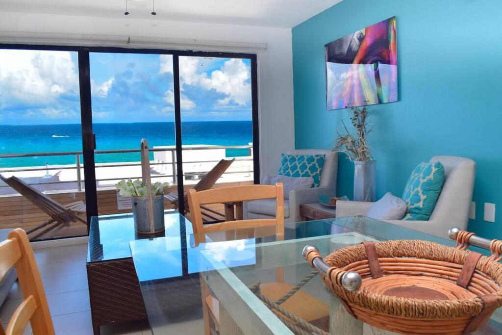 Ocean View Apartment, Best Beach Area, 3 Bedrooms Cancún Exteriör bild